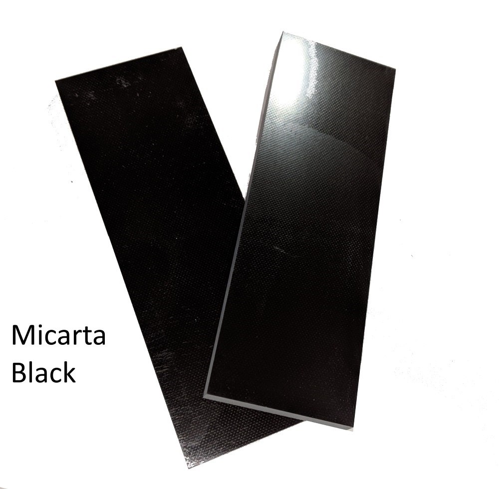 Micarta - Black Paper - 1/8