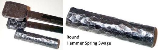 Hammer Texture Spring Swages