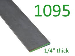 1095 Blade Stock - 1/4 x 1.5 x 18