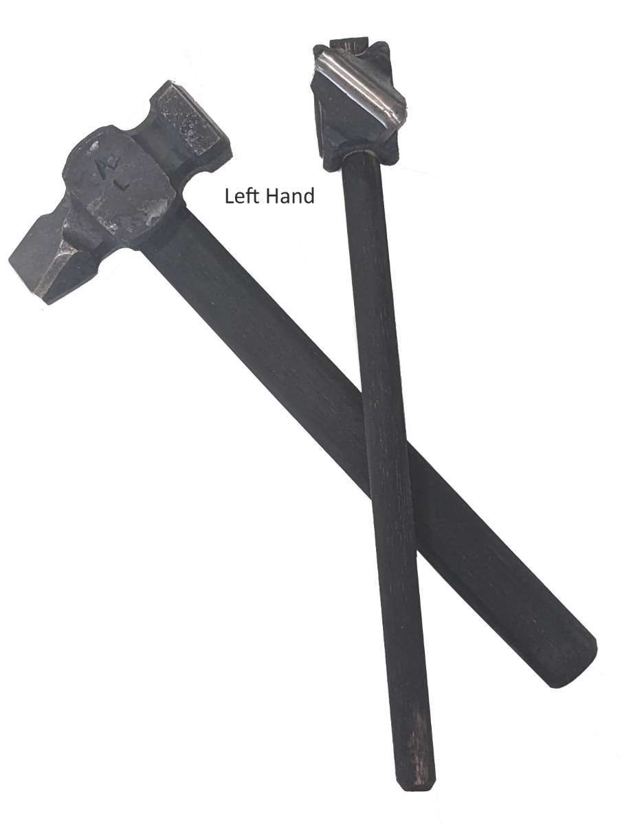 Larson Diagonal Peen Hammer - Left Hand -  2.5 lb