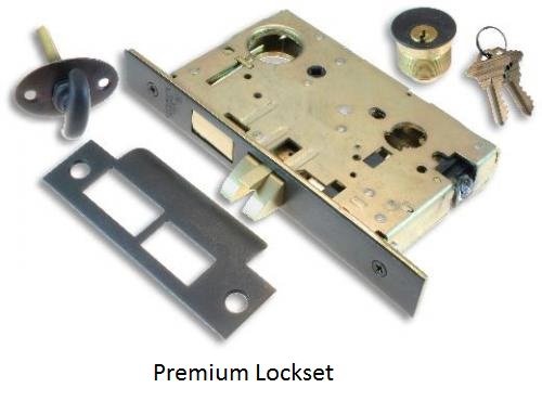 Premium Mortise Lock set - Left Hand